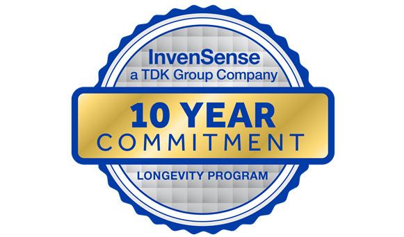 InvenSense a TDK Group Company - 10 Year Commitment Longevity Program