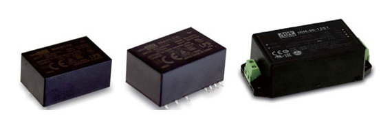 MEAN WELL IRM Series of Compact, Encapsulated
AC/DC Power Supplies